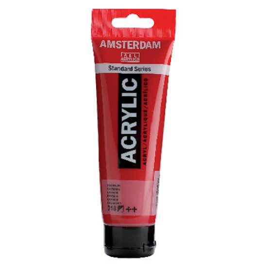 Amsterdam Standard Acrylic 120 ml. Carmine