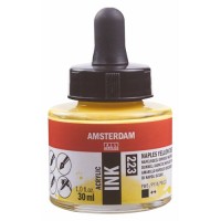 Amsterdam Acrylic Ink 30 ml. Naples Yellow Deep
