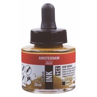 Amsterdam Acrylic Ink 30 ml. Raw Sienna