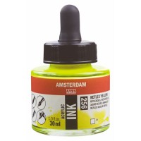 Amsterdam Acrylic Ink 30 ml. Reflex Yellow