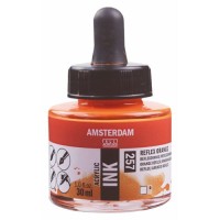 Amsterdam Acrylic Ink 30 ml. Reflex Orange