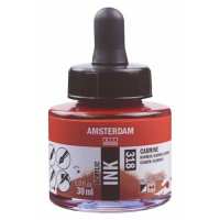 Amsterdam Acrylic Ink 30 ml. Carmine
