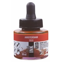 Amsterdam Acrylic Ink 30 ml. Brunt.Sienna
