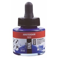 Amsterdam Acrylic Ink 30 ml. Ultramarine