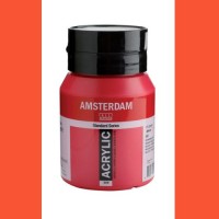 Amsterdam Standard Acrylic 500 ml. Vermillion