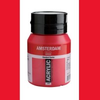 Amsterdam Standard Acrylic 500 ml. Pyrrole Red