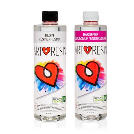 Art Resin Starter Kit (32 oz) Covers Approx. 8 Square Feet