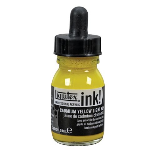 Liquitex Ink 30 ml Jar Cadmium Yellow Light Hue