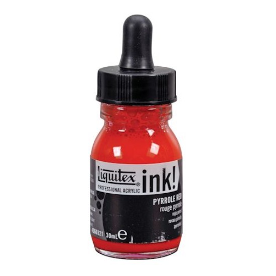 Liquitex Ink 30 ml Jar Pyrrole Red