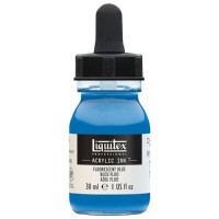 Liquitex Ink 30 ml Jar Fluorescent Blue