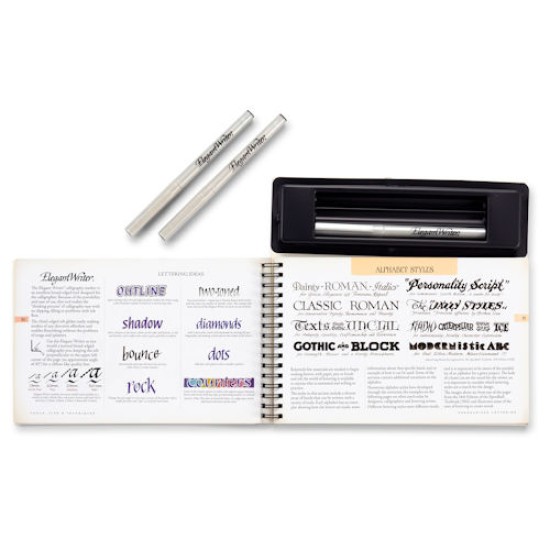 Speedball Calligraphy Kit Markers and Textbook
