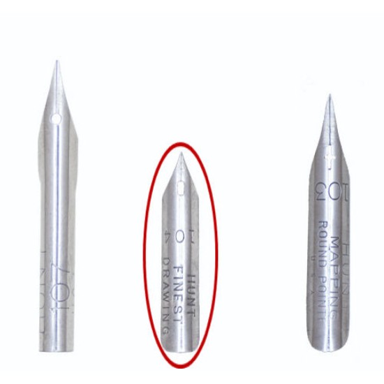 Speedball 104 Finest Pen Nib