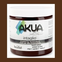Akua Intaglio 8 oz. S2. Burnt Umber