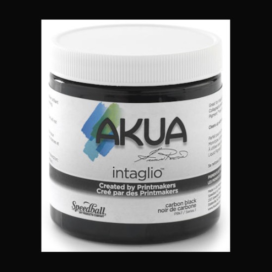 Akua Intaglio 8 oz. S1. Carbon Black