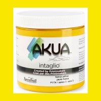 Akua Intaglio 8 oz. S3. Hansa Yellow