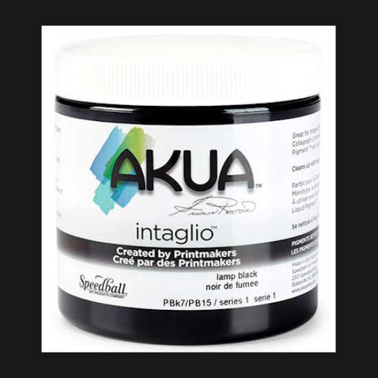 Akua Intaglio 8 oz. S1. Lamp Black