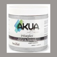 Akua Intaglio 8 oz. S3. Metallic Silver