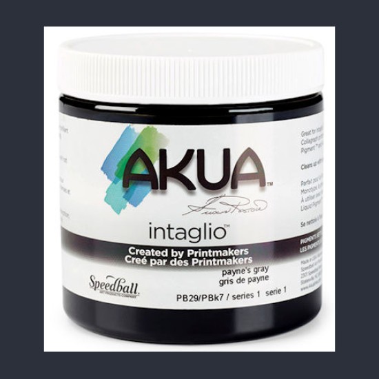 Akua Intaglio 8 oz. S1. Paynes Gray