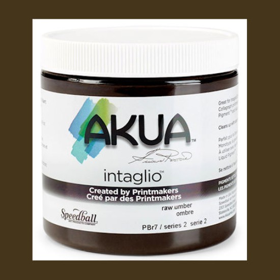 Akua Intaglio 8 oz. S2. Raw Umber