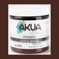 Akua Intaglio 8 oz. S2. Vandyke Brown