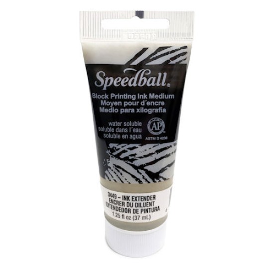 Speedball Water Soluble Block InkTransparent Extender Base 37cc