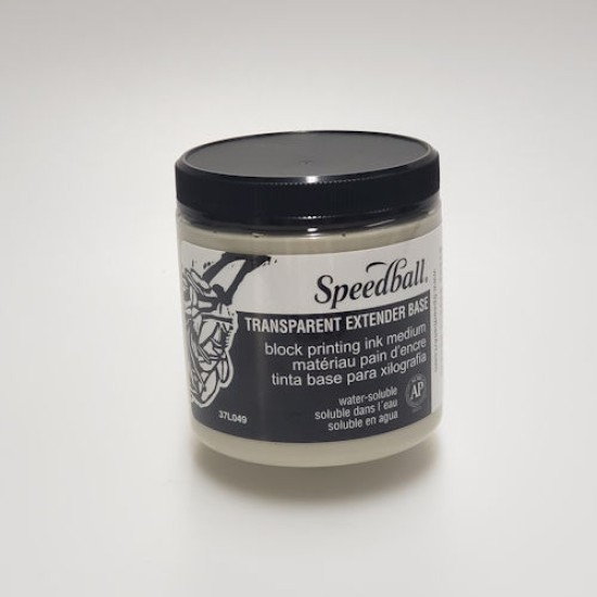 Speedball Water-Soluble Transparent Extender Base 8 oz.