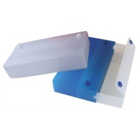 Alvin Extra Large Clear Pencil Case (comes in Red, Blue, Translucent)