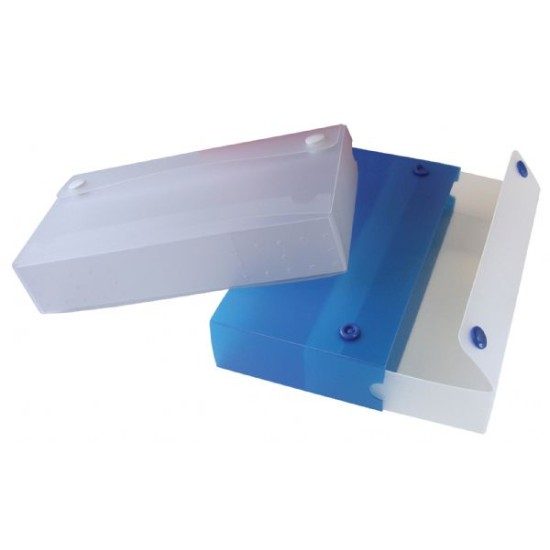 Alvin Extra Large Clear Pencil Case (comes in Red, Blue, Translucent)