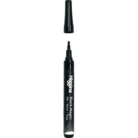 Disc Higgins Pump Ink Markers Black Magic Softliner Chisel Tip (Carded)