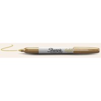 Sharpie Marker Fine Metallic Gold
