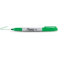 Disc Sharpie Marker Fine Green