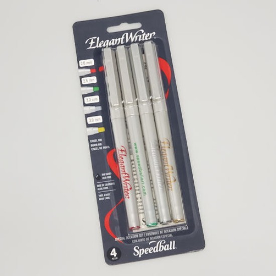 Elegant Writer® Special Occasion Set 4 Pen Set Carded