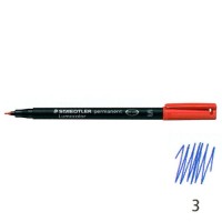 Disc Lumocolor Superfine Permanent Blue