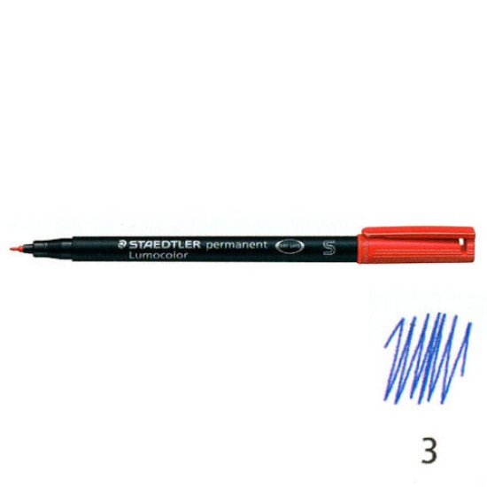 Disc Lumocolor Superfine Permanent Blue