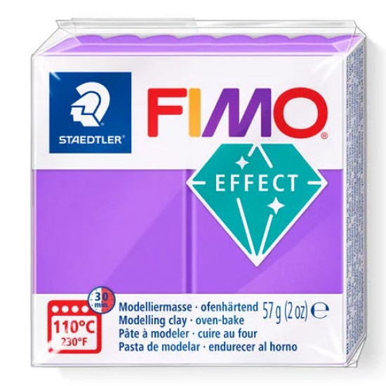 Fimo Effects Purple Translucent