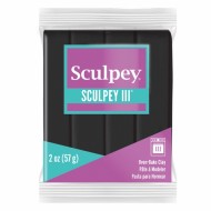 Sculpey III 2 oz. Black