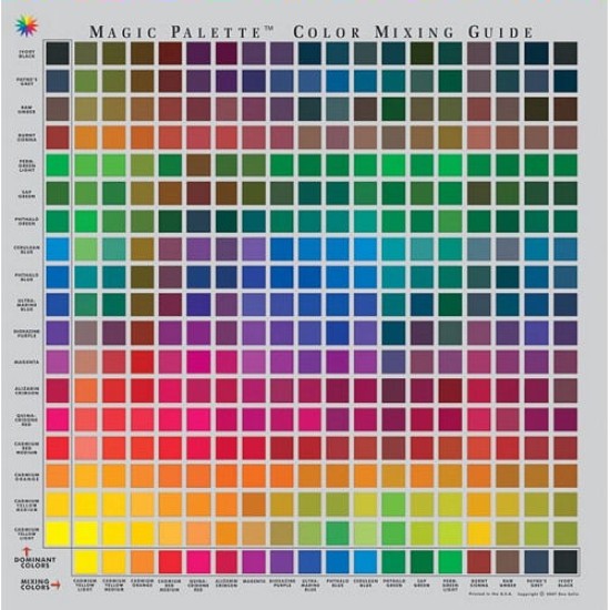 Disc Color Mixing Guide 11.5