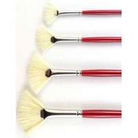 Acrilex Hog Bristle Fan Brush 113 1