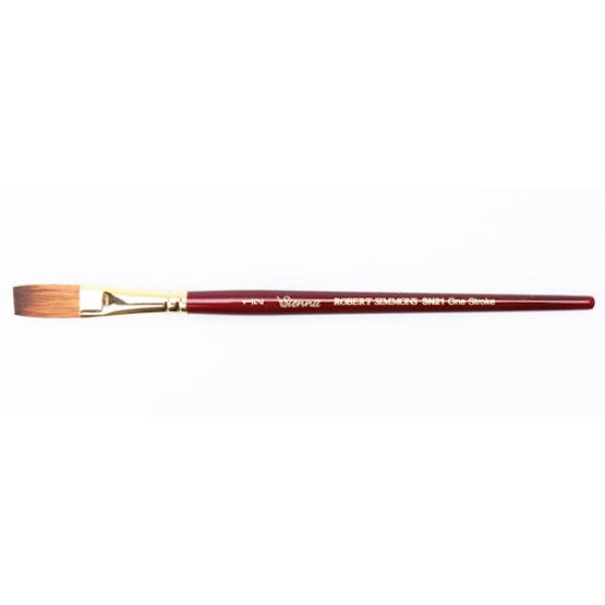 Disc Sienna Flat Wash One Stroke Brush SN21 1/2