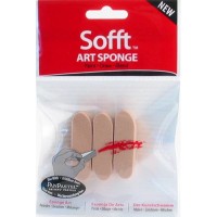 Sofft Round Sponge Bar 3/pk