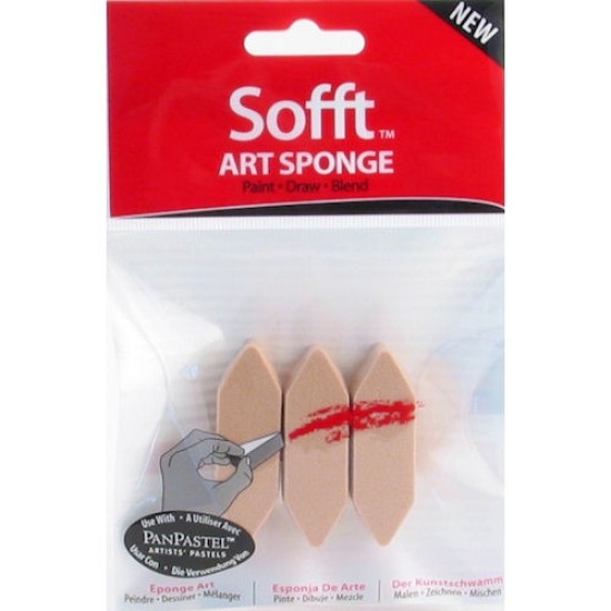Sofft Point Sponge Bar 3/pk