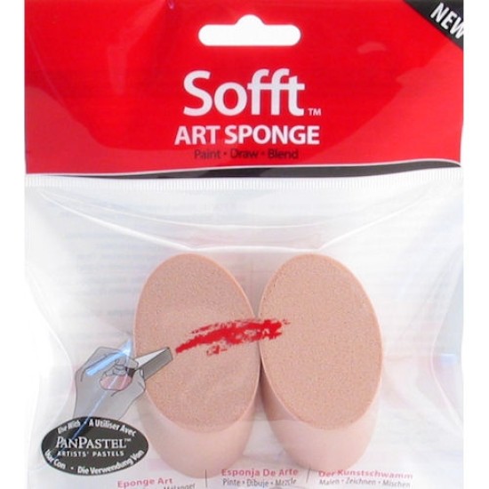 Sofft Round Angle Slice Sponge 2/pk