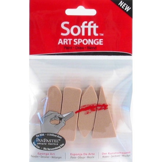 Sofft Mixed Sponge Bars 4/pk