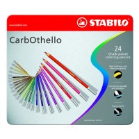 CarbOthello Arty+ Pastel Pencil Set 24