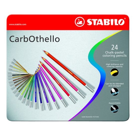 CarbOthello Arty+ Pastel Pencil Set 24