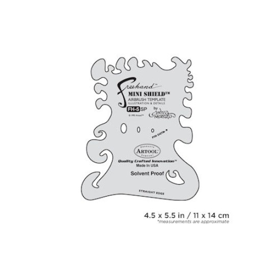 Artool Template Essential Seven: Mini Shield by Andrea Mistretta