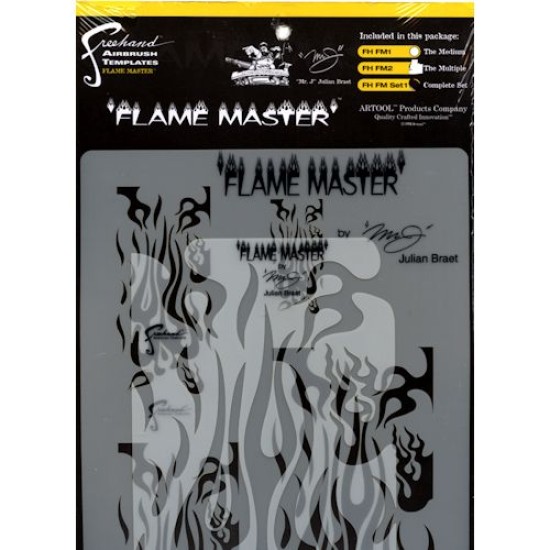 Artool Template Flame Master Set by Julian Braet