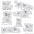 Artool Template Essential Seven Set of 7