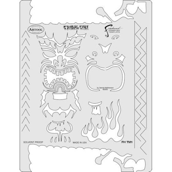 Artool Template Tiki Master: Tribal Tiki