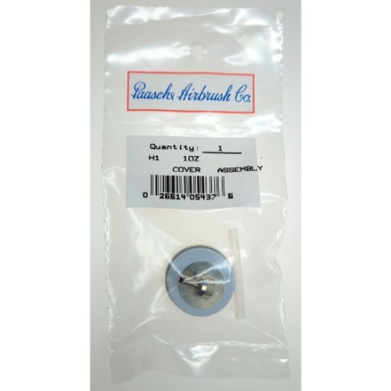 Disc Paasche Cover Assembly for H 1 oz Bottle
